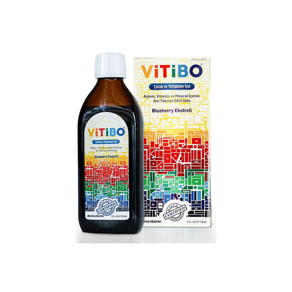 Dermovitamin Vitibo Arginine & Vitamin & Mineral Syrup for Children and Adults 150 ml