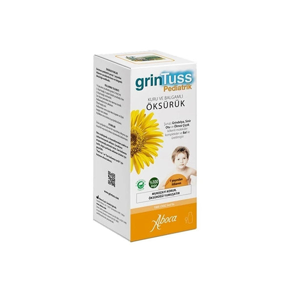 Grintuss Pediatric Cough Syrup Kids 128 Gr