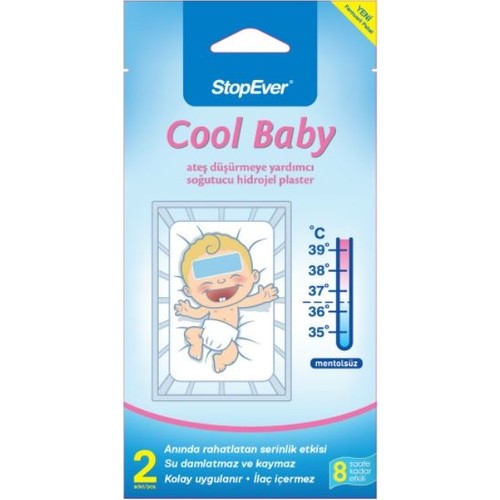 Stop Ever Cool Baby Cooling Plaster 2 pcs in the pack