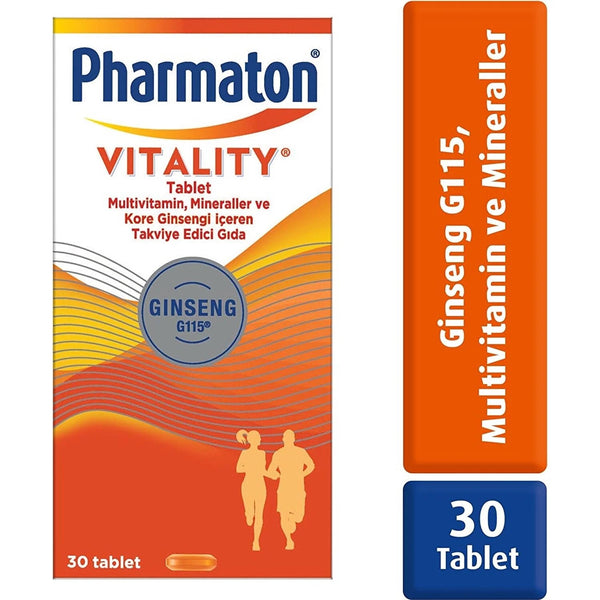 Pharmaton Vitality - Ginseng G115, Multivitamins And Minerals