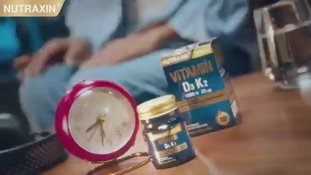 Nutraxin D3K2 – فيتامين D3 + K2 أقراص 120 حبة